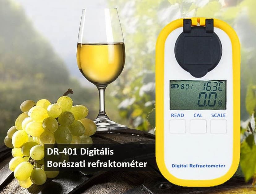 DR-401 digitální vinařský refraktometr