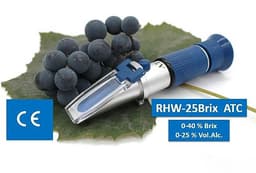 RHW-25BATC refraktometr Brix a potenciální alkohol